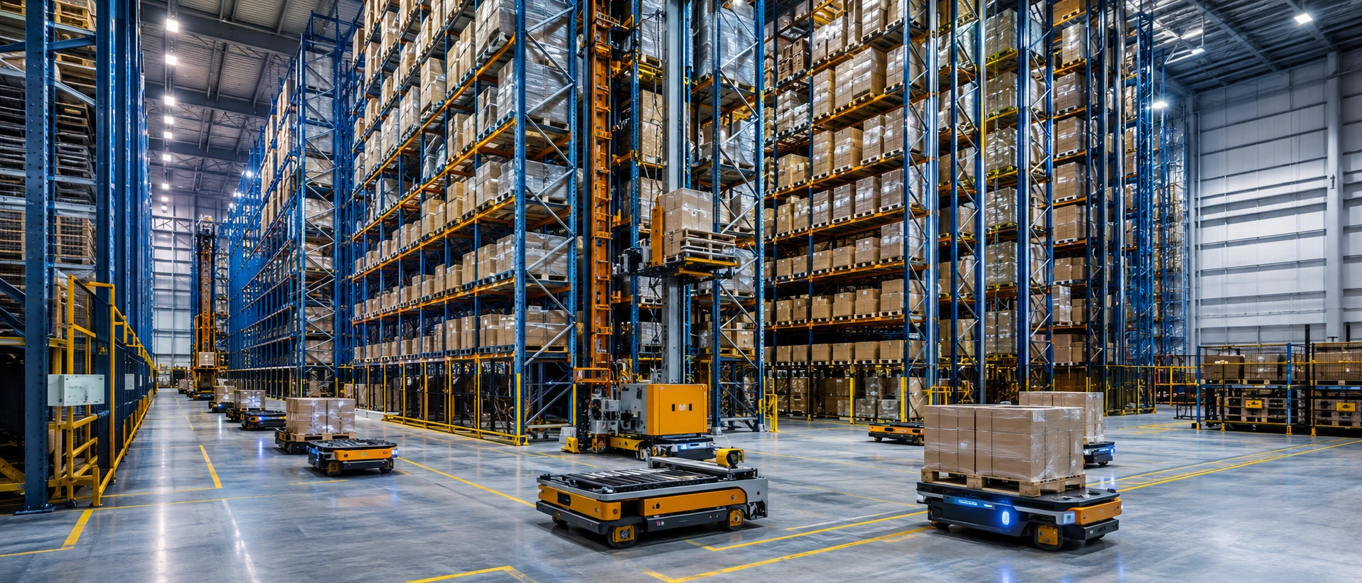 Robotised storage