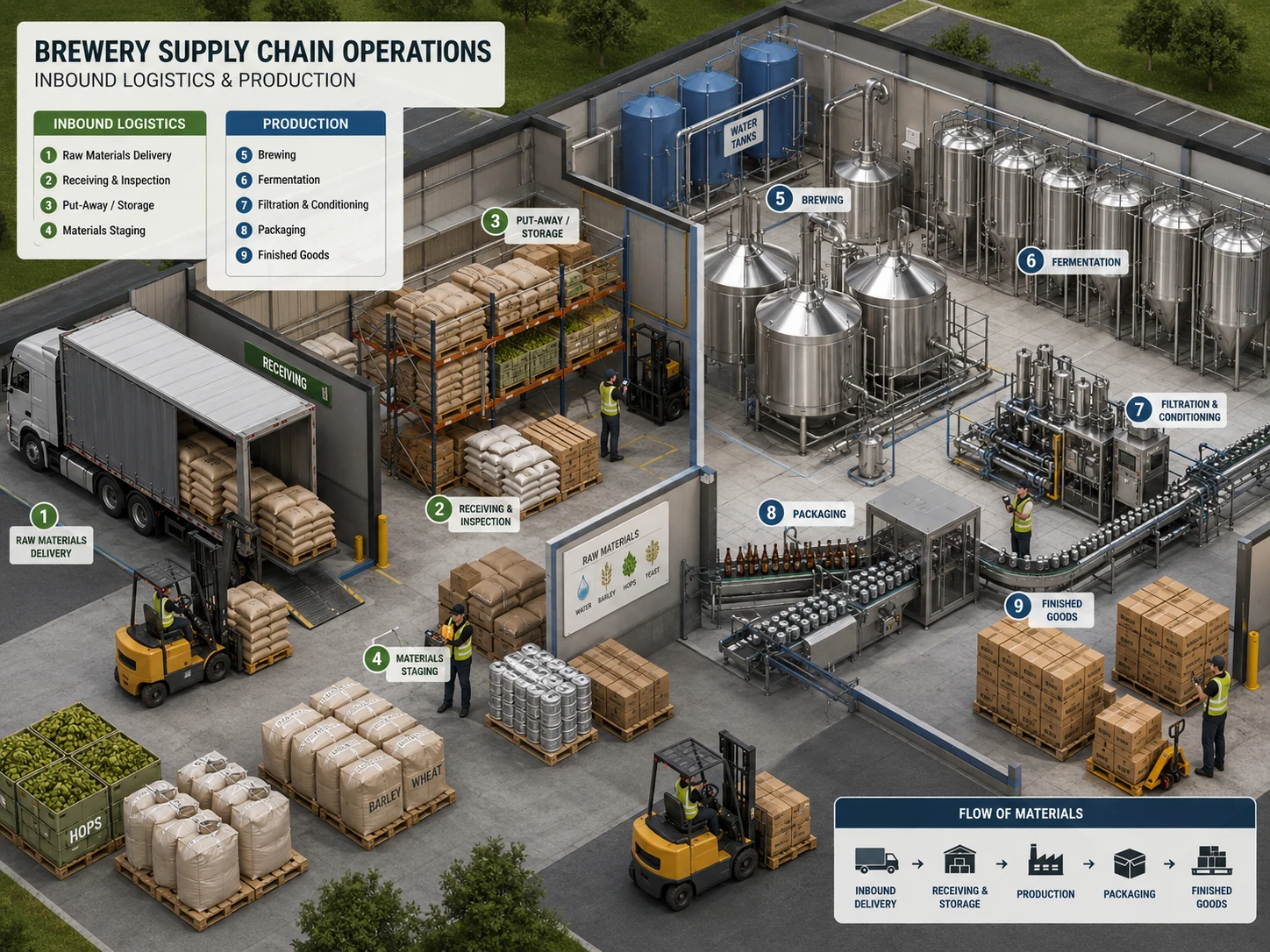 Alcohol logistics handling - bonded stock and fragile brewery packaging requiring specialist hauliers