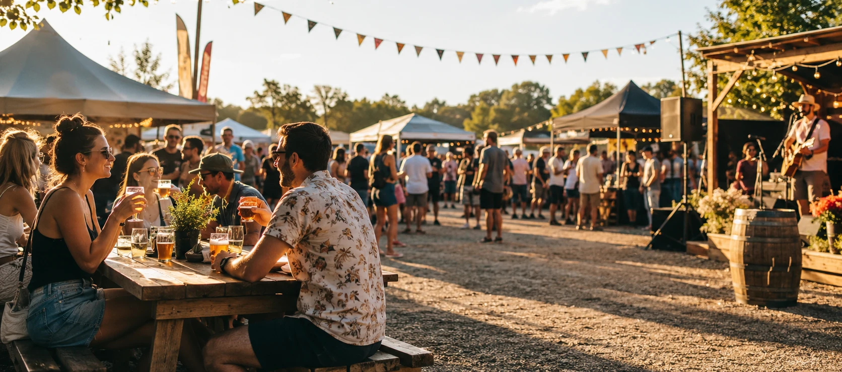 Summer festival brewery logistics - seasonal demand spike for craft beer deliveries