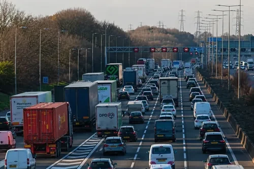 Modern distribution centres in the UK Golden Triangle logistics corridor