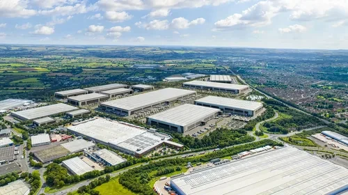 Panattoni Park Swindon: 918 million redevelopment of former Honda plant near M4 J15, with 545,000 sq ft unit completed February 2026 and 917,000 sq ft unit completing April 2026.